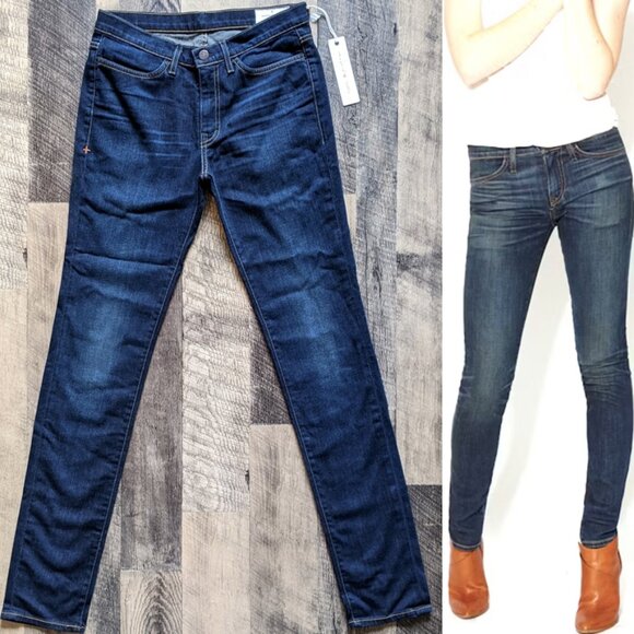 Imogene and Willie Lucy Mid-Rise Skinny Blue Jeans - Picture 1 of 5